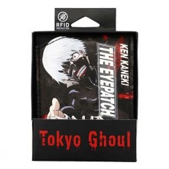 Bioworld New Tokyo Ghoul Ken Kaneki Digital Print Bi-Fold Wallet