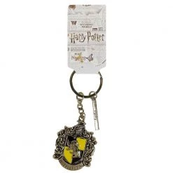 Bioworld Harry Potter Hufflepuff Loyalty Keychain New