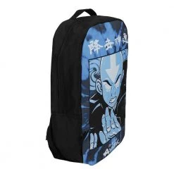 Bioworld New Avatar The Last Airbender Aang Sublimated Laptop Backpack
