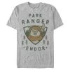 Fifth Sun Men's Star Wars Park Ranger Endor Ewok Badge Tee New