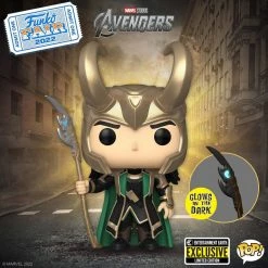 New Funko Pop! Avengers Loki With Scepter Vinyl Figure #985 - EE Exclusive - *PREORDER*