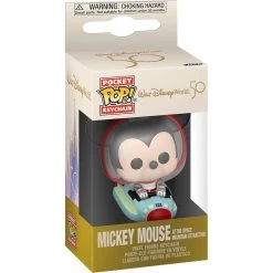 Funko Pocket Pop! Walt Disney World 50Th Anniversary Mickey Mouse Space Mountain Vinyl Keychain New