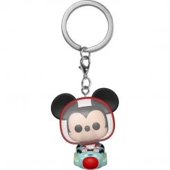Funko Pocket Pop! Walt Disney World 50Th Anniversary Mickey Mouse Space Mountain Vinyl Keychain New