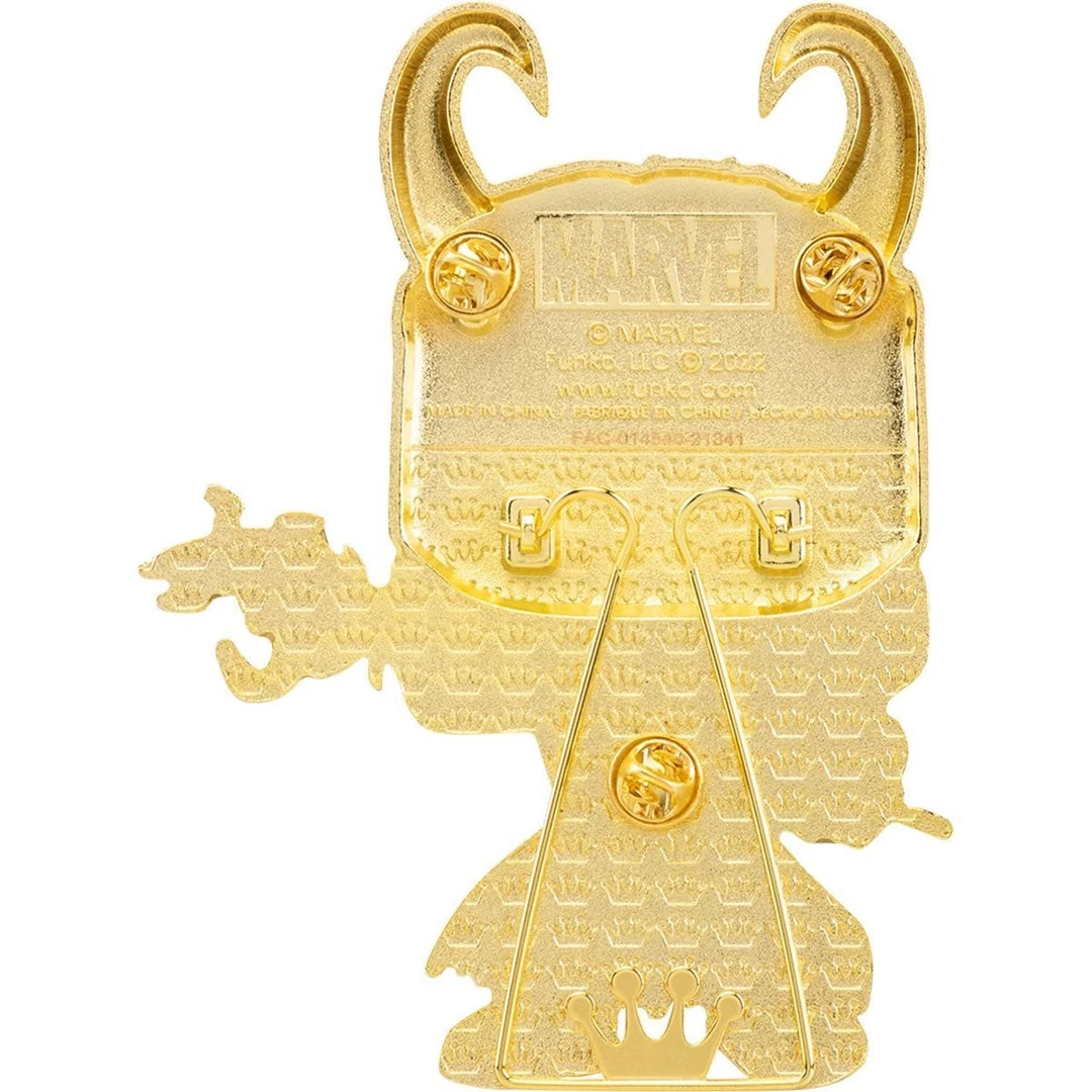 New Funko Pop! Marvel Venom Loki Large Enamel Pin #16 2 New Funko Pop! Marvel Venom Loki Large Enamel Pin #16