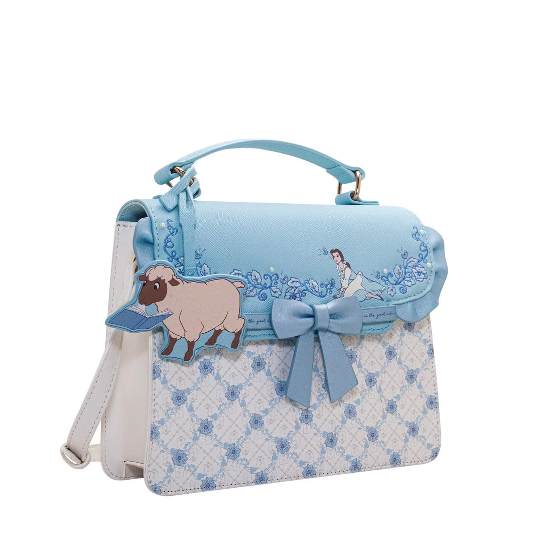 Danielle Nicole Disney Beauty And The Beast Anniversary Satchel Crossbody 2 Danielle Nicole Disney Beauty And The Beast Anniversary Satchel Crossbody