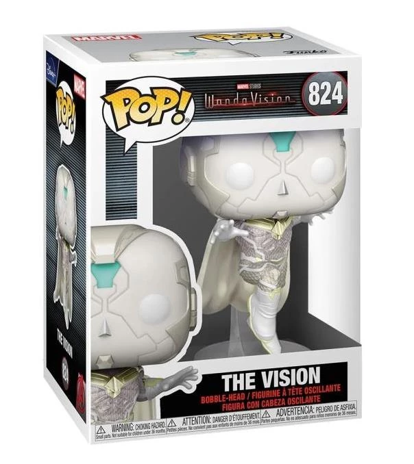 Funko Pop! Wandavision The Vision Vinyl Figure #824 2 Funko Pop! Wandavision The Vision Vinyl Figure #824