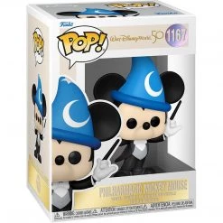 Funko Pop! Walt Disney World 50Th Anniversary Philharmagic Mickey Vinyl Figure #1167 New