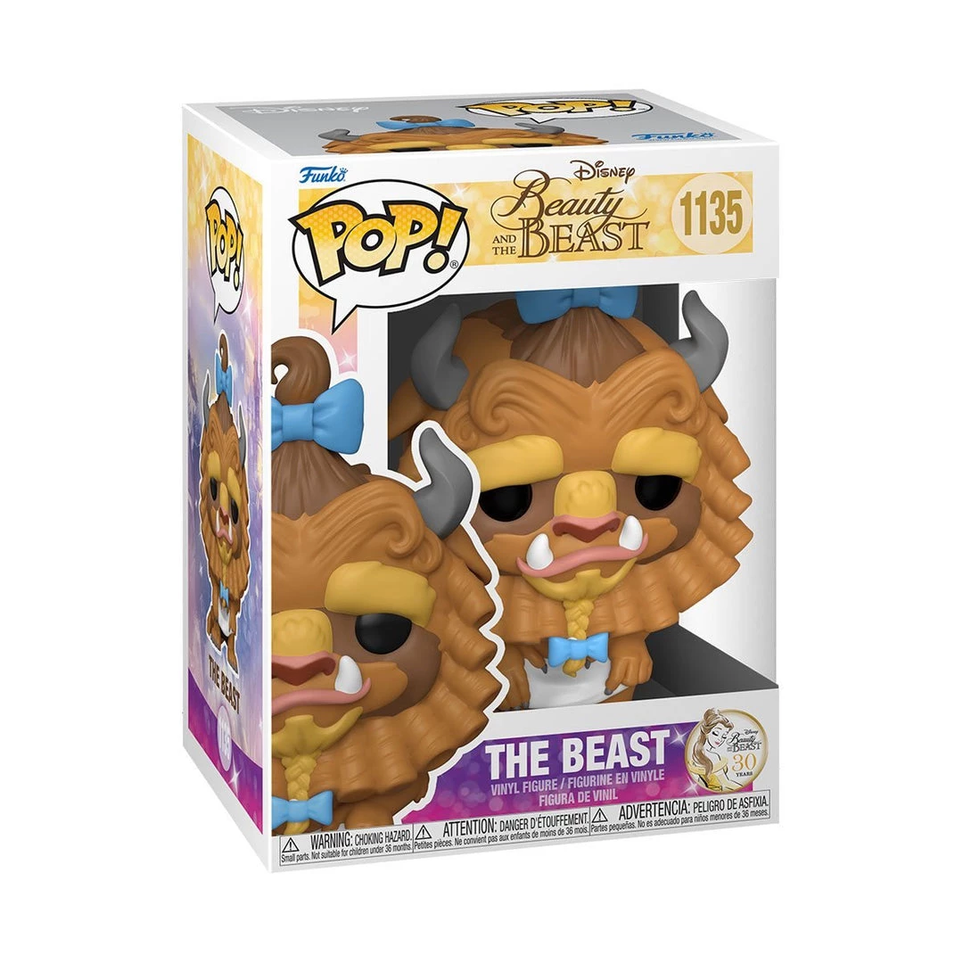 New Funko Pop! Beauty And The Beast Beast With Curls Vinyl Figure #1135 2 New Funko Pop! Beauty And The Beast Beast With Curls Vinyl Figure #1135
