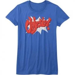 American Classics Women's Ace Attorney Objection! Tee New