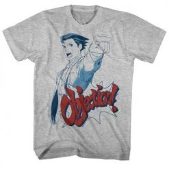 American Classics Men's Ace Attorney Objection Tee New