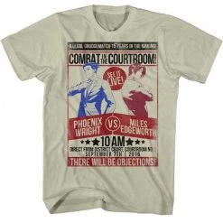 American Classics New Men's Ace Attorney Fight! Tee