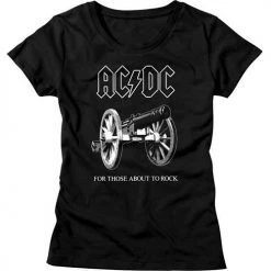 American Classics Women's Acdc About To Rock Tee