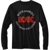 American Classics Men's Acdc Noise Pollution Long Sleeve Tee