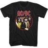 American Classics Men's Acdc Highway To Hell Circle Tee