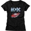 American Classics New Women's Acdc Razors Edge Tee