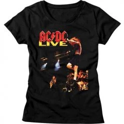 American Classics Women's Acdc Acdc Live Tee New