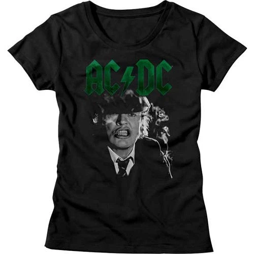 American Classics Women's Acdc Angus Growl Tee Tees 1 American Classics Women's Acdc Angus Growl Tee Tees