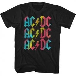 American Classics Men's Acdc Multicolor Tee Tees