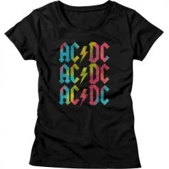 American Classics Women's Acdc Multicolor Tee Tees