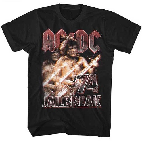 American Classics Men's Acdc 74 Jailbreak Tee New 1 American Classics Men's Acdc 74 Jailbreak Tee New