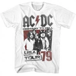 American Classics Tees Men's Acdc Hell Tour '79 Tee