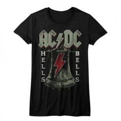 American Classics Women's Acdc Hells Bells Tee