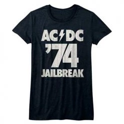American Classics Women's Acdc Jailbreak Tee