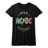 American Classics Women's Acdc Multicolor Voltage Tee New