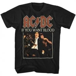 American Classics New Men's Acdc If You Want Blood Tee