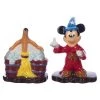 Bioworld Disney Fantasia Sculpted Ceramic Salt & Pepper Set