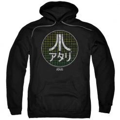 Trevco Apparel Men's Atari Japanese Grid Pullover Hoodie