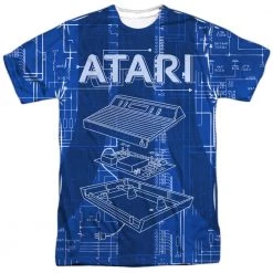 Trevco New Men's Atari Inside Out Sublimated Te
