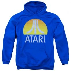 Trevco Apparel Men's Atari Sunrise Eroded Pullover Hoodie