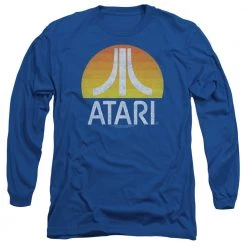 Trevco Men's Atari Sunrise Eroded Long Sleeve Tee