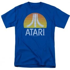 Trevco New Men's Atari Sunrise Eroded Tee