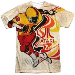 Trevco Men's Atari Football Sublimated Tee