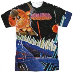 Trevco Men's Atari Gravitar Sublimated Tee New