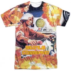 Trevco New Men's Atari Missle Command Sublimated Tee