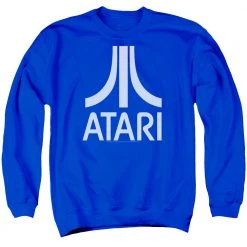 Trevco Men's Atari Atrai Logo Crewneck Sweatshirt