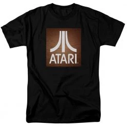 Trevco New Men's Atari Classic Wood Square Tee