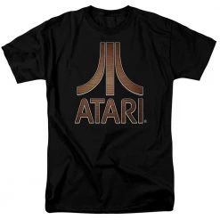 Trevco Men's Atari Classic Wood Emblem Tee