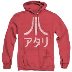 Trevco New Men's Atari Rough Kanji Heather Pullover Hoodie