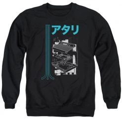 Trevco Men's Atari Schematic Crewneck Sweatshirt
