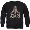 Trevco Men's Atari Box Art Crewneck Sweatshirt New