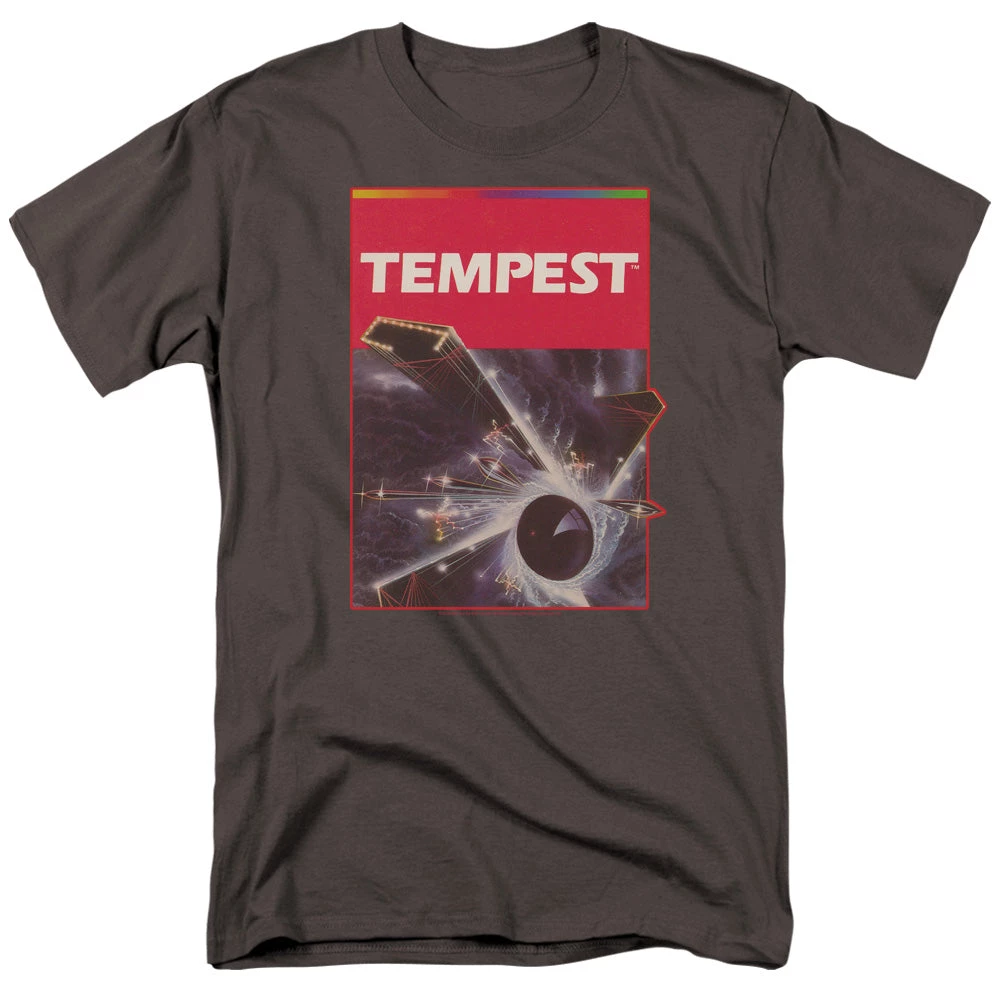 Trevco Men's Atari Tempest Box Art Tee New 1 Trevco Men's Atari Tempest Box Art Tee New