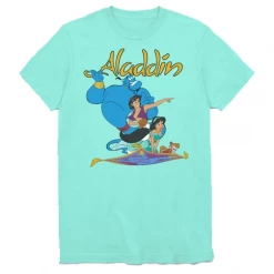 Tees Men’S Disney Aladdin Flying Buddies Tee
