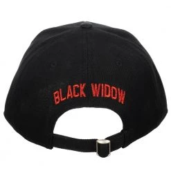Bioworld Marvel Black Widow Chrome Weld Ballistic Bill Hat New