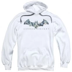 Trevco Men's Batman Arkham Knight Decending Logo Pullover Hoodie