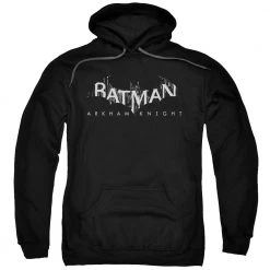 Trevco Men's Batman Arkham Knight Ak Splinter Logo Pullover Hoodie