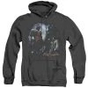 Trevco Men's Batman Arkham Knight Face Off Heather Pullover Hoodie